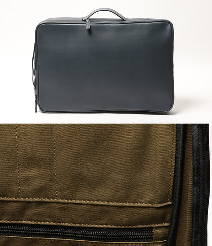 STATUSY ステータシー リュック SQUAIR BACKPACK ネイビー メンズ