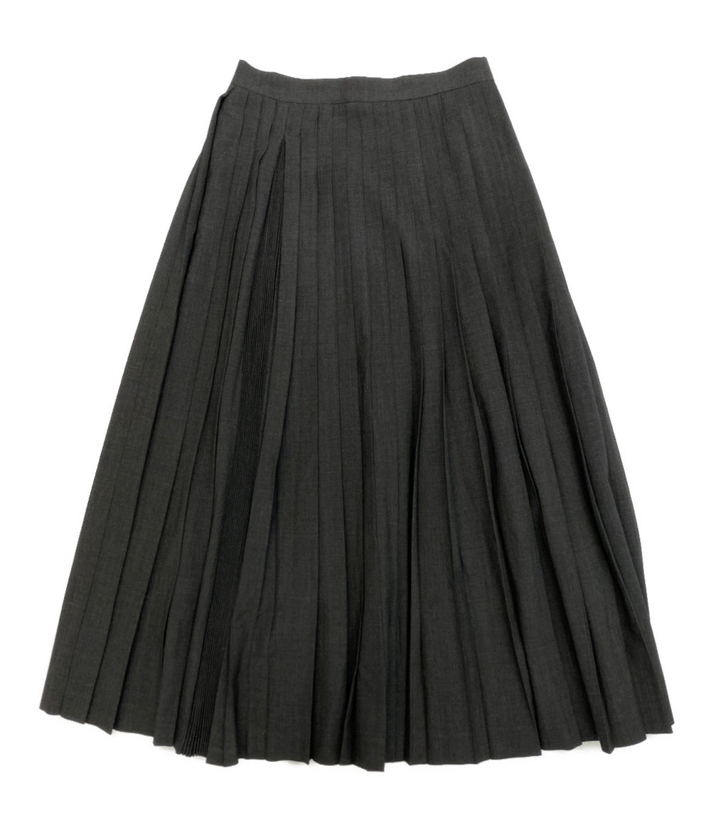 ENFOLD ランダムプリーツスカート 300BA331-2490 グレー レディース SIZE 36 エンフォルド