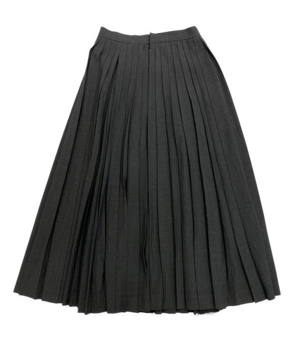 ENFOLD ランダムプリーツスカート 300BA331-2490 グレー レディース SIZE 36 エンフォルド