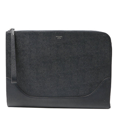 PELLE MORBIDA ネイビー クラッチバッグ メンズ ペッレモルビダ