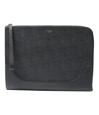 PELLE MORBIDA ネイビー クラッチバッグ メンズ ペッレモルビダ