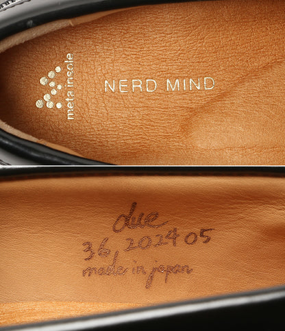 NERD MIND ナードマインド ローファー Due meta insole 202405 レディース SIZE 36