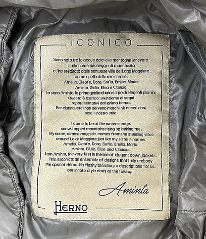 HERNO ダウンジャケット ICONICO AMINTA 46769-41171-6 レディース SIZE 42 ヘルノ