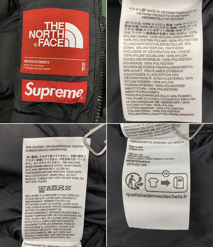 THE NORTH FACE ダウンジャケット Supreme SplitNuptse NF0A875F メンズ SIZE S ザ・ノース・フェイス