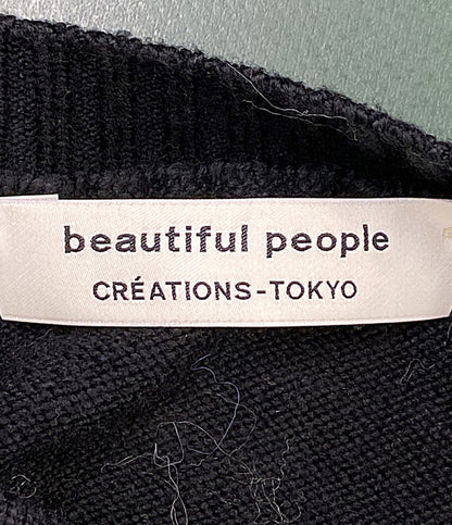 beautiful people ニット bride of FRANKENSTEIN 25AW 1535210010 レディース SIZE 38 ビューティフルピープル