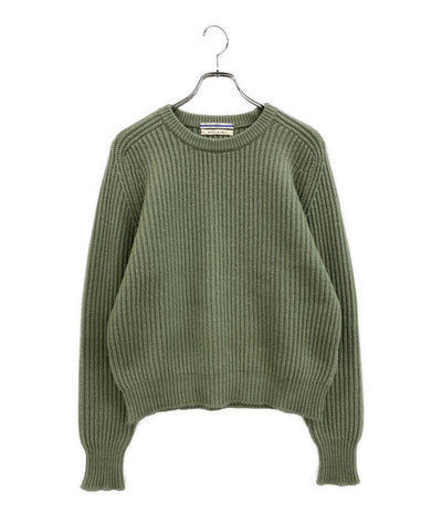 美品 Cristaseya クリスタセヤ カシミヤラグランニットプルオーバー BLM-51060-B レディース SIZE M