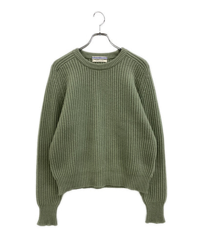美品 Cristaseya クリスタセヤ カシミヤラグランニットプルオーバー BLM-51060-B レディース SIZE M