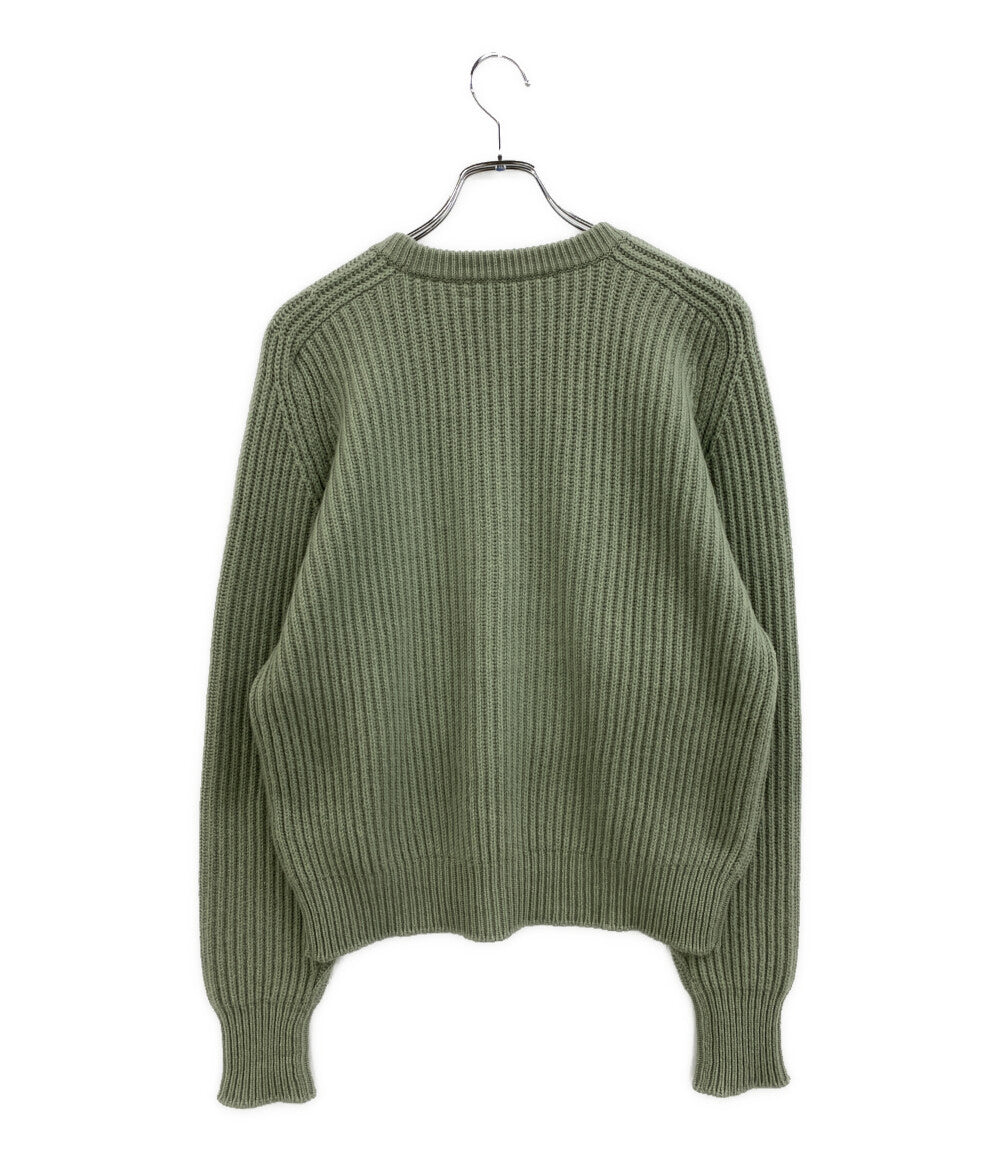 美品 Cristaseya クリスタセヤ カシミヤラグランニットプルオーバー BLM-51060-B レディース SIZE M