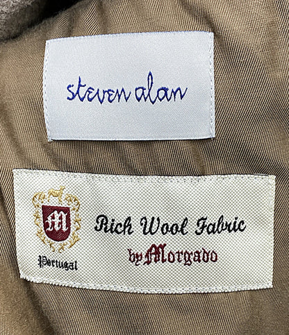 美品 steven alan コート ブラウン 8125-139-0604 メンズ SIZE M スティーブンアラン