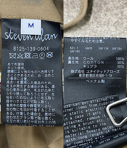 美品 steven alan コート ブラウン 8125-139-0604 メンズ SIZE M スティーブンアラン
