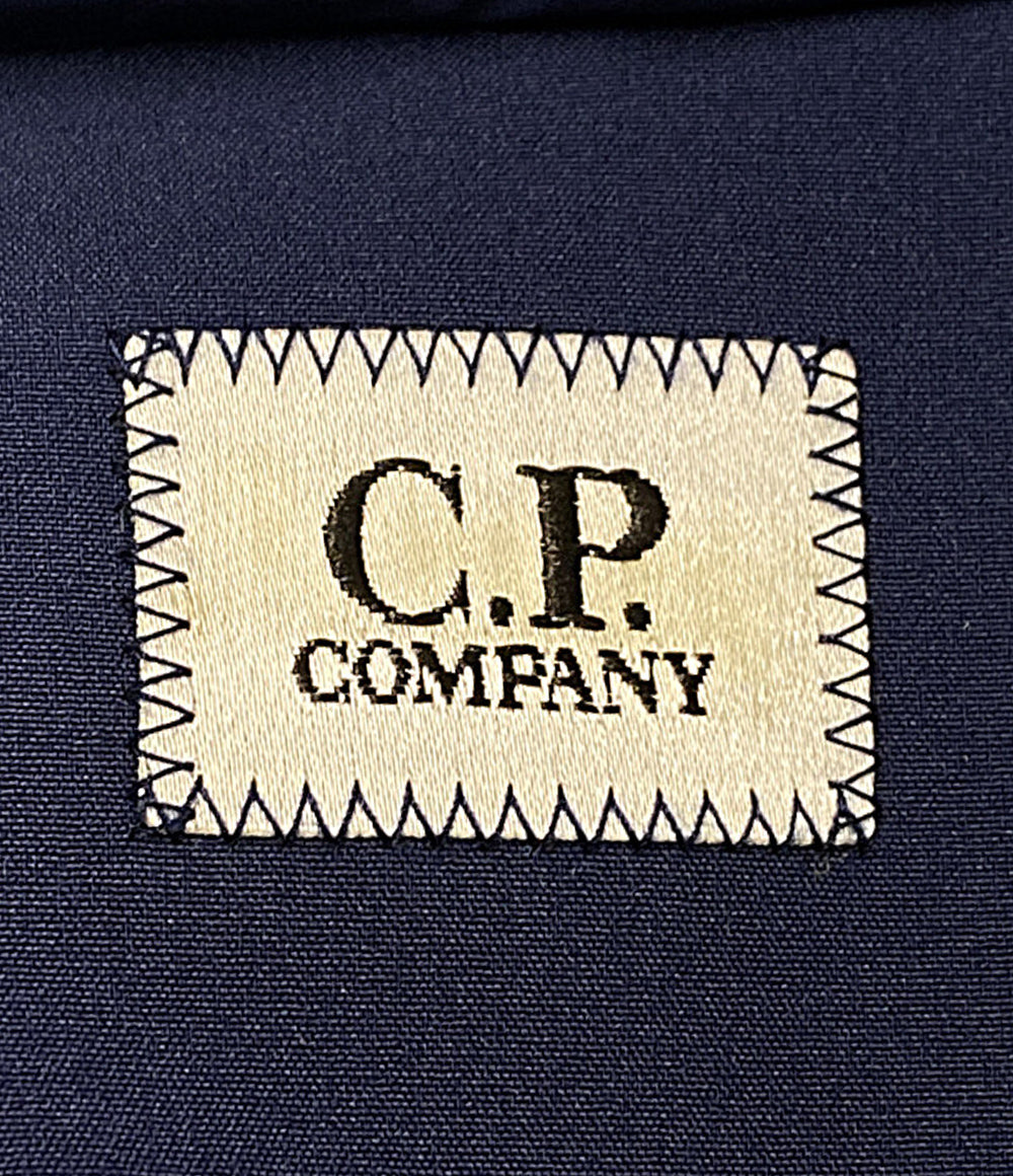 C.P. COMPANY ゴーグルダウンジャケット ニット切替 ネイビー 03CMKN032A メンズ SIZE 50 シーピーカンパニー