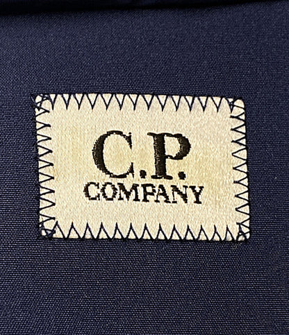 C.P. COMPANY ゴーグルダウンジャケット ニット切替 ネイビー 03CMKN032A メンズ SIZE 50 シーピーカンパニー
