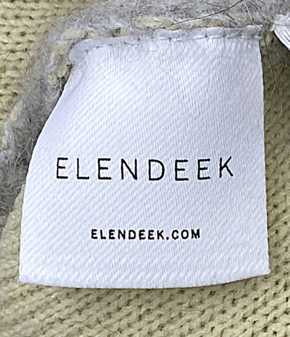 ELENDEEK ニットコート 512452627701-01 レディース SIZE 02 エレンディーク