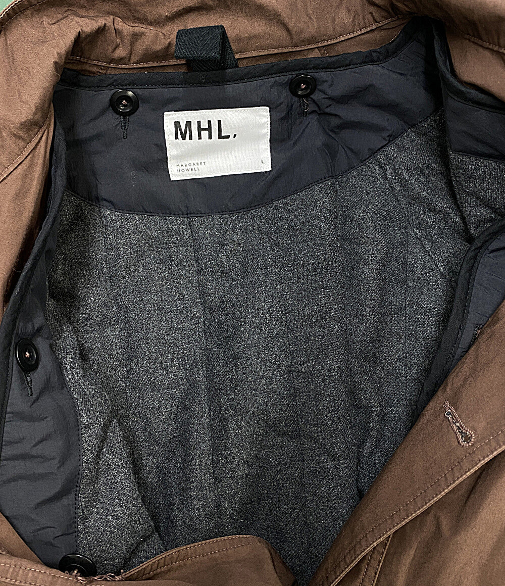 MHL. ジャケット WASHED COTTON PLAINWEAVE BLOUSON 596-5225206 メンズ SIZE L エムエイチエル