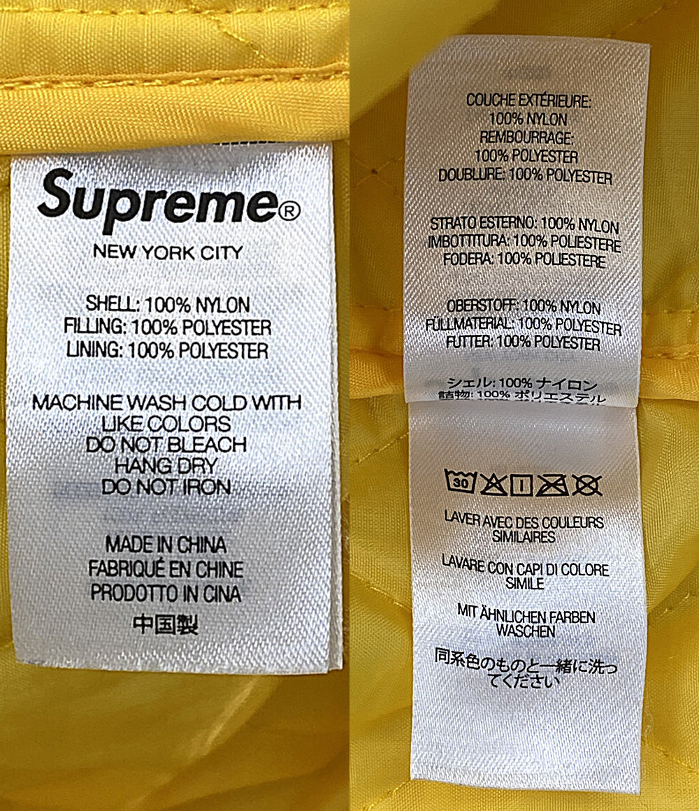 Supreme 中綿ジャケット Nylon Filled Shirt レディース SIZE L シュプリーム