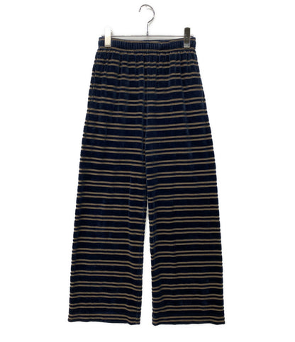PHEENY フィーニー パンツ Velvet border wide pants レディース SIZE 1