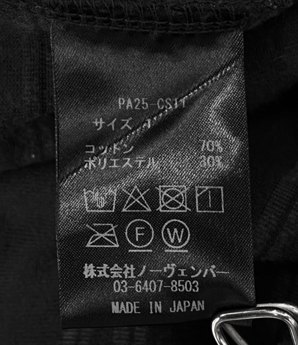 PHEENY フィーニー パンツ Velvet border wide pants レディース SIZE 1