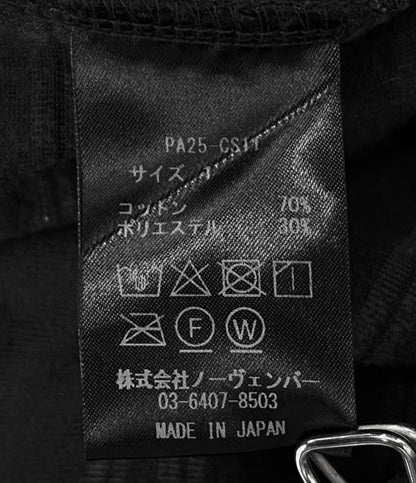 PHEENY フィーニー パンツ Velvet border wide pants レディース SIZE 1