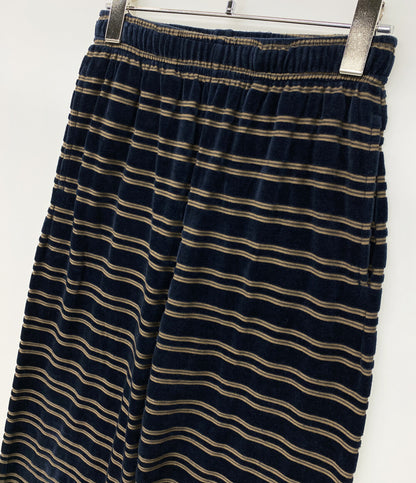 PHEENY フィーニー パンツ Velvet border wide pants レディース SIZE 1