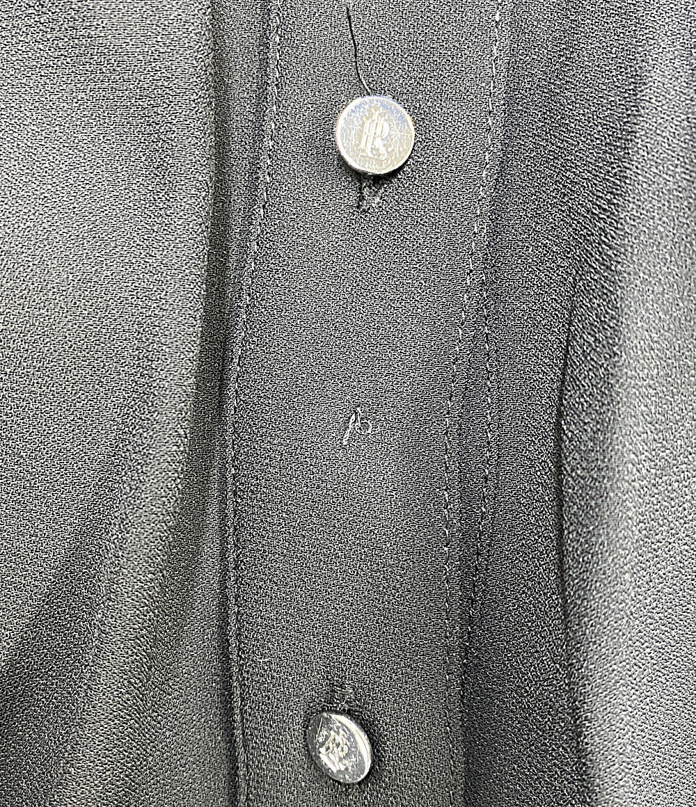 RALPH LAUREN 長袖ワンピース ブラック シャツワンピース 0200011724 レディース SIZE 4 ラルフローレン