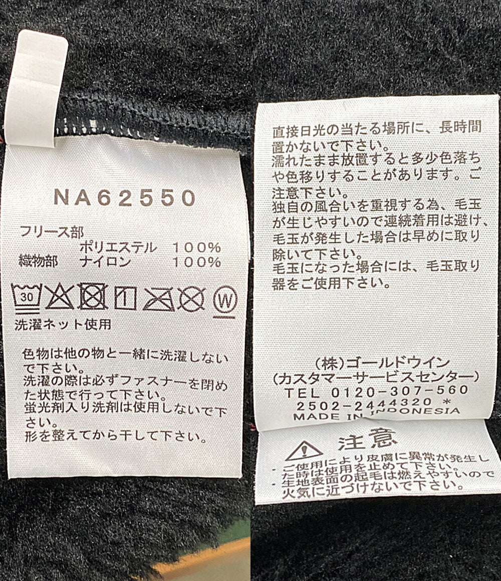 THE NORTH FACE ボアジャケット ブラック NA62550 メンズ SIZE M ザ・ノース・フェイス