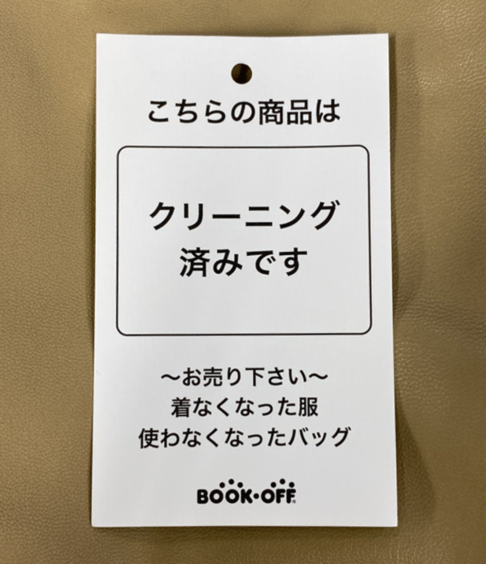 BURBERRY BLACK LABEL パンツ BMS90-020-45 ラムレザー レディース SIZE 76 バーバリーブラックレーベル