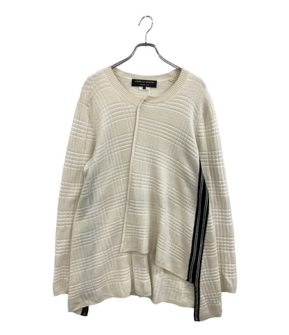 COMME des GARCONS HOMME PLUS メンズニットカーディガン ベージュ AD2018 PB-N005 メンズ SIZE L コムデギャルソンオムプリュス