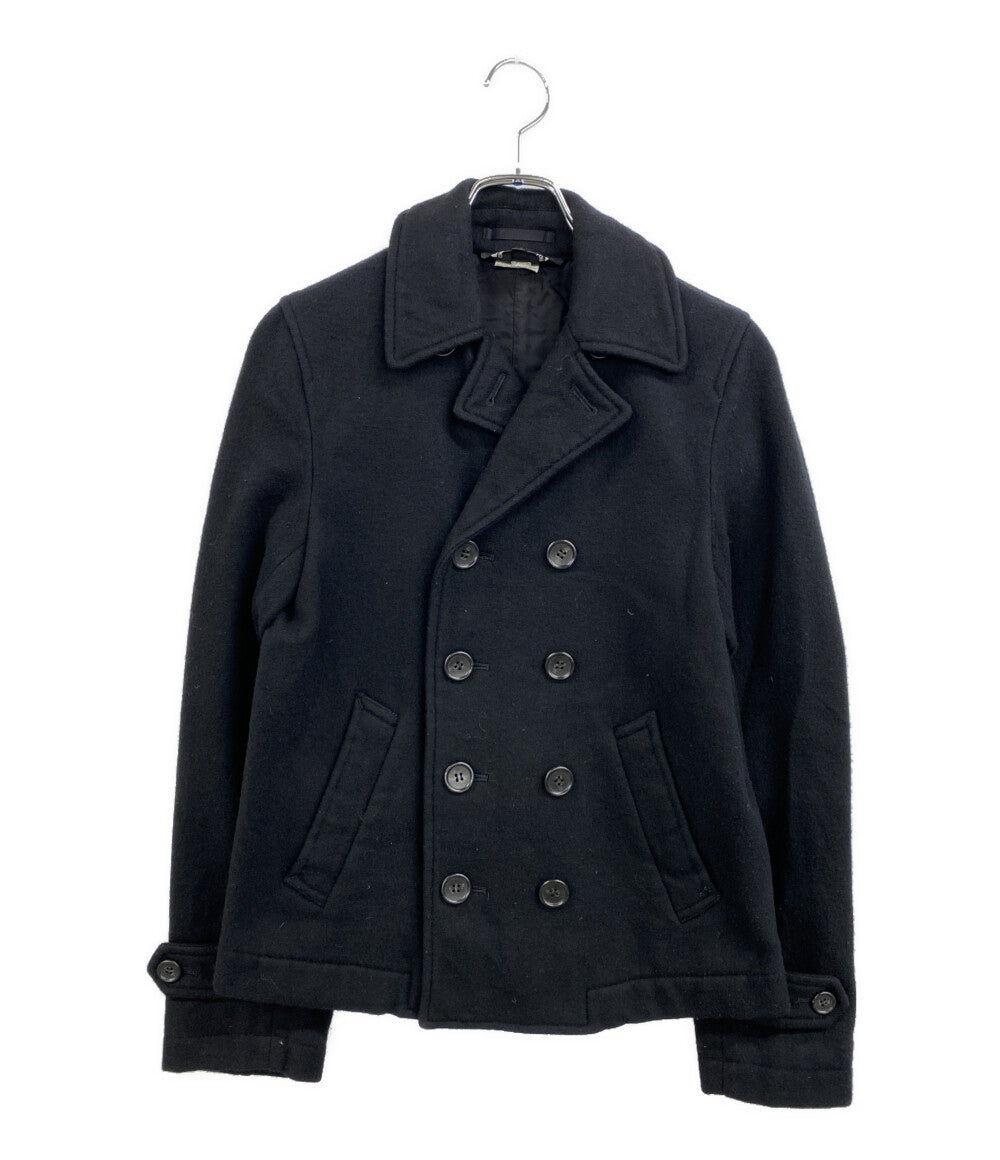 COMME des GARCONS ピーコート BLACK ウール縮絨 AP2022 1J-C001 レディース SIZE XS コムデギャルソン