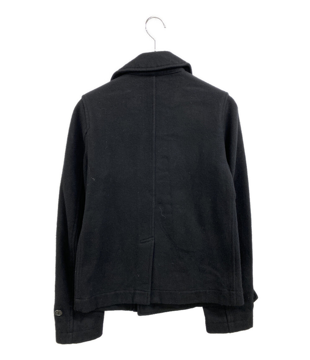COMME des GARCONS ピーコート BLACK ウール縮絨 AP2022 1J-C001 レディース SIZE XS コムデギャルソン