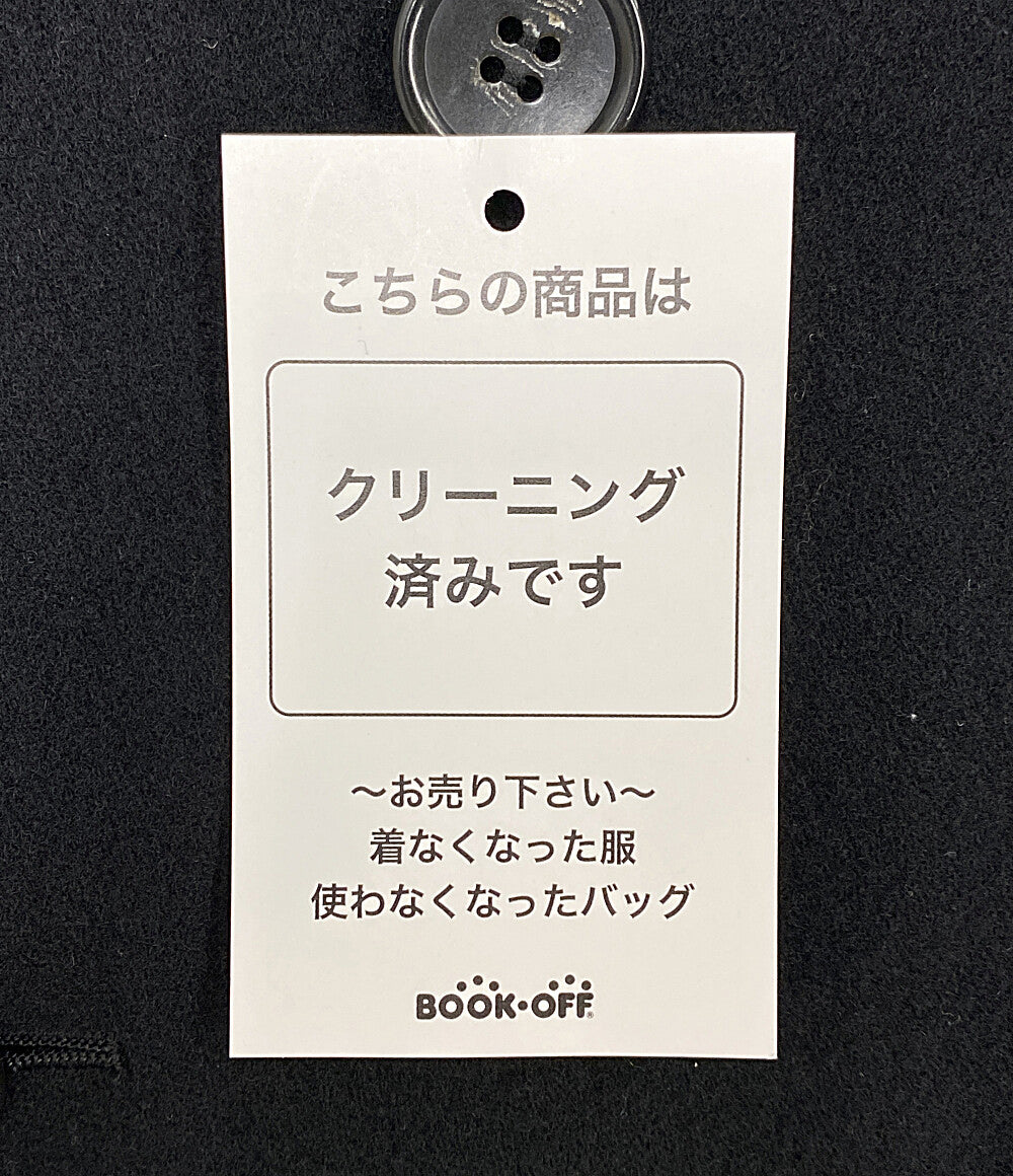 COMME des GARCONS ピーコート BLACK ウール縮絨 AP2022 1J-C001 レディース SIZE XS コムデギャルソン