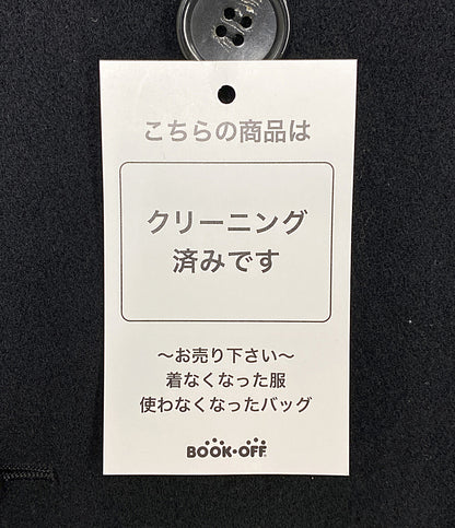COMME des GARCONS ピーコート BLACK ウール縮絨 AP2022 1J-C001 レディース SIZE XS コムデギャルソン