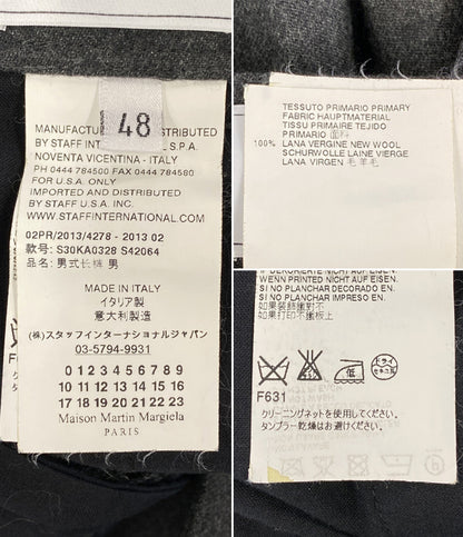Maison Margiela パンツ S30KA0328 ウールスラックス メンズ SIZE 48 メゾンマルジェラ