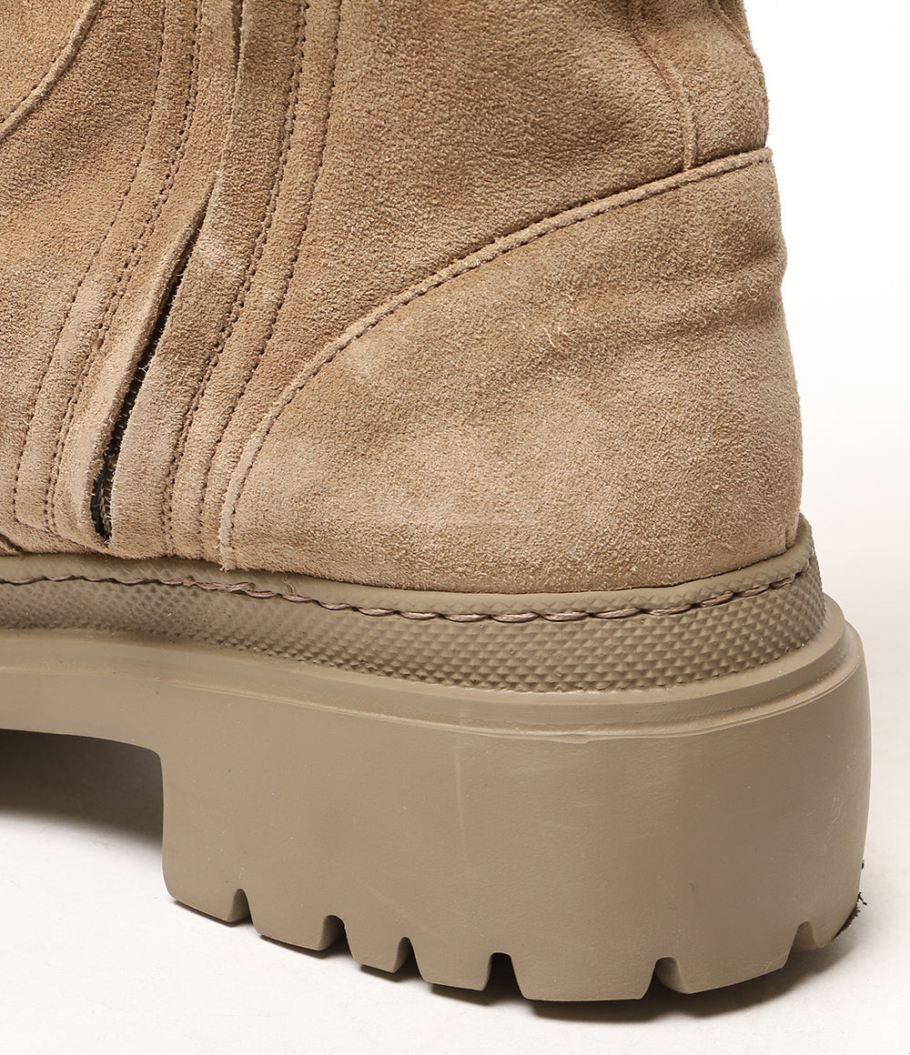 BRUNELLO CUCINELLI ブーツ ベージュ スウェード レディース SIZE 38 ブルネロクチネリ