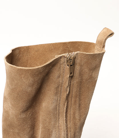 BRUNELLO CUCINELLI ブーツ ベージュ スウェード レディース SIZE 38 ブルネロクチネリ