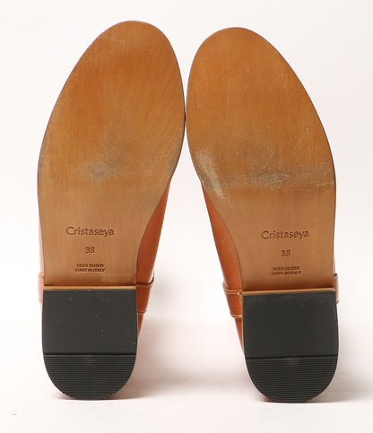 Cristaseya クリスタセヤ ブーツ ブラウン レディース SIZE 38