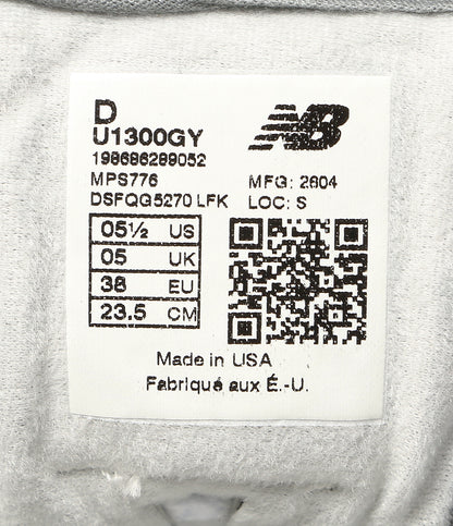 new balance スニーカー U1300GY レディース SIZE 23.5cm ニューバランス