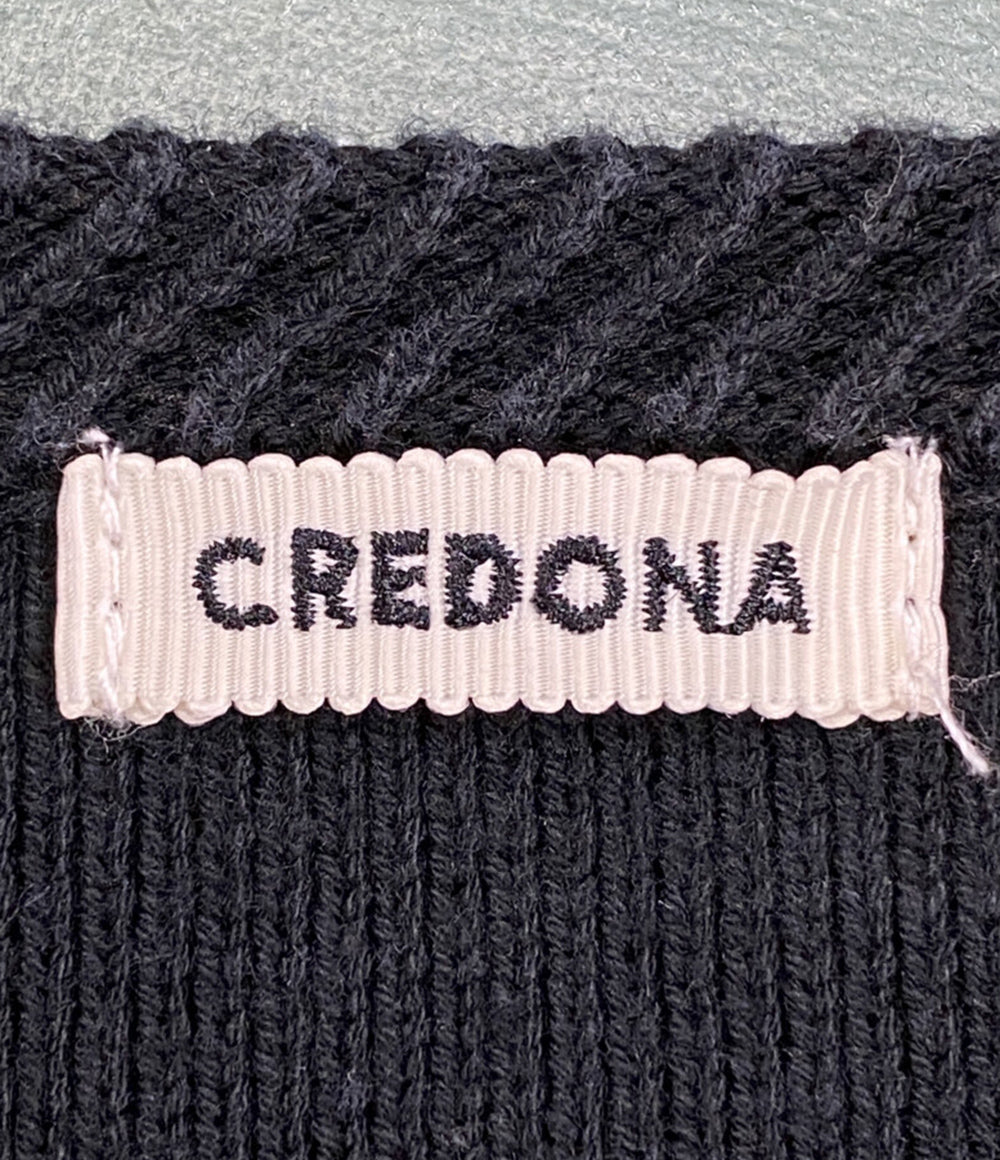 CREDONA クレドナ フラワーカーディガン レディース SIZE F