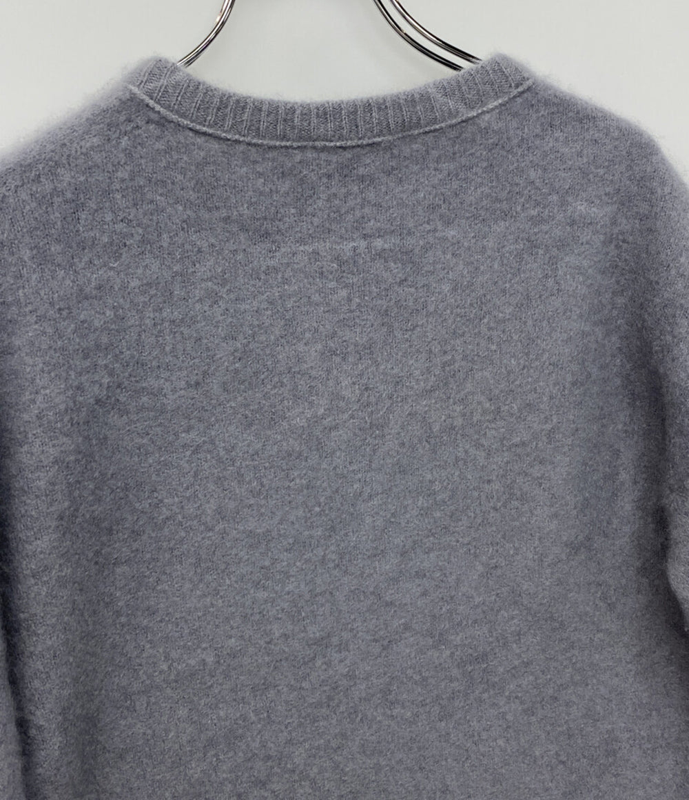 ATON ニット 6930938 カシミヤ グレー レディース SIZE 02 エイトン