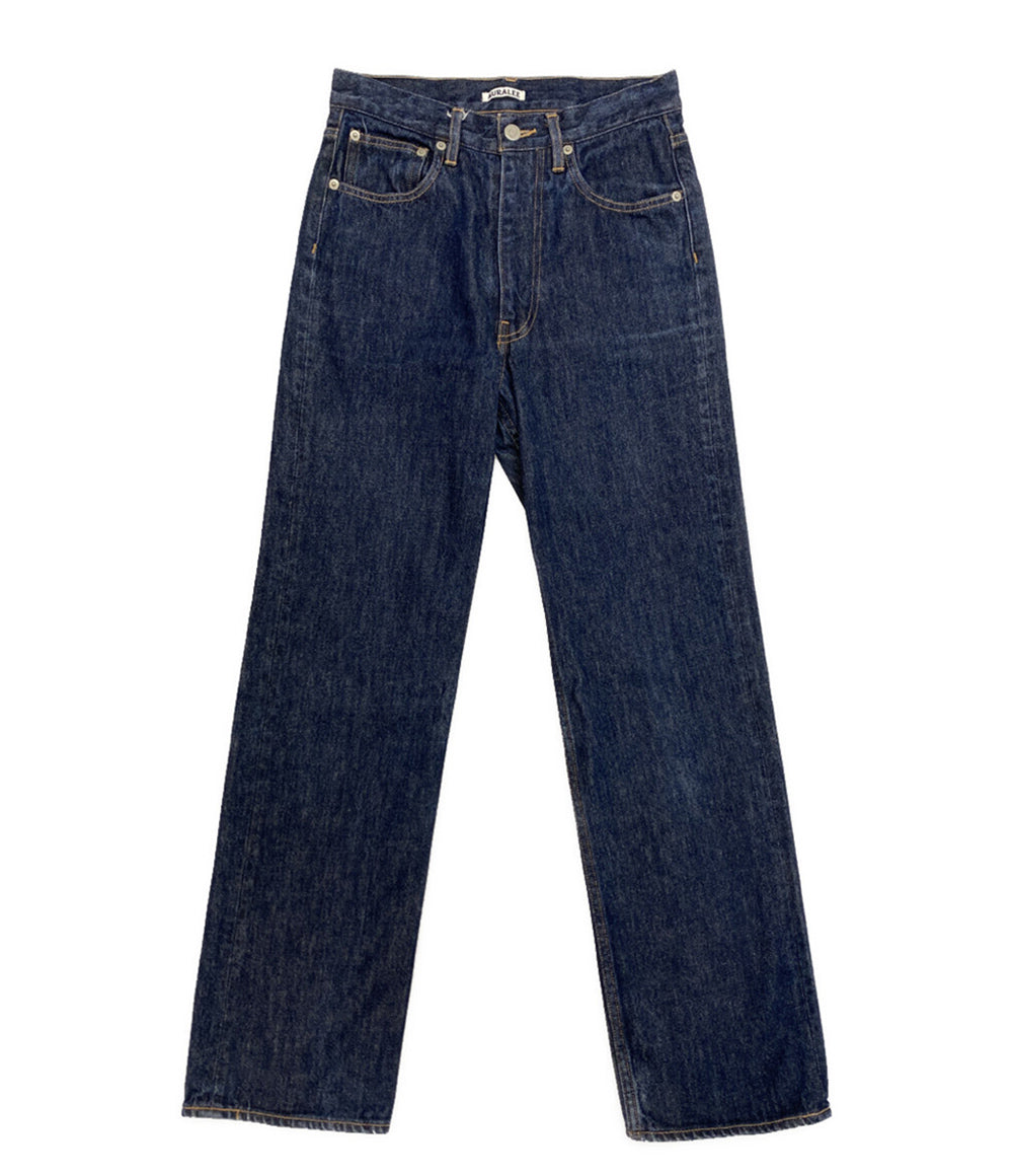 AURALEE デニムパンツ A00P02DM インディゴ レディース SIZE 25 オーラリー
