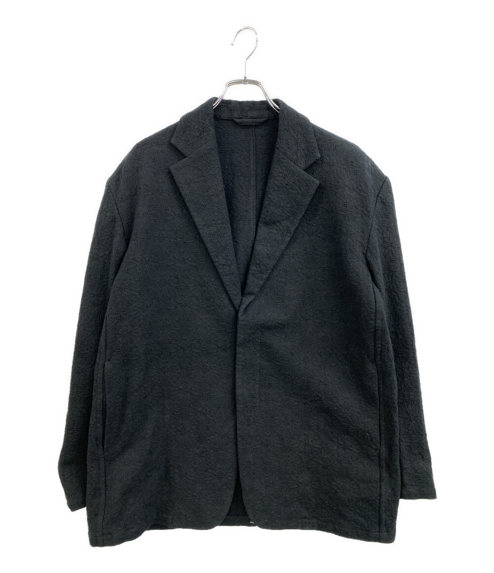 LAD MUSICIAN ジャケット ブラック 刺繍総柄 2117-308 メンズ SIZE 42 ラッドミュージシャン