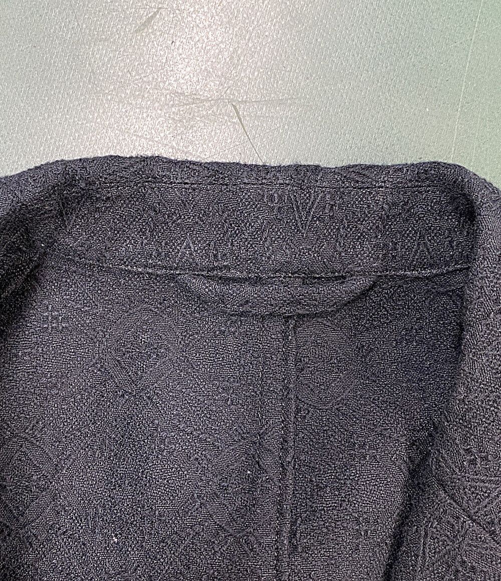 LAD MUSICIAN ジャケット ブラック 刺繍総柄 2117-308 メンズ SIZE 42 ラッドミュージシャン