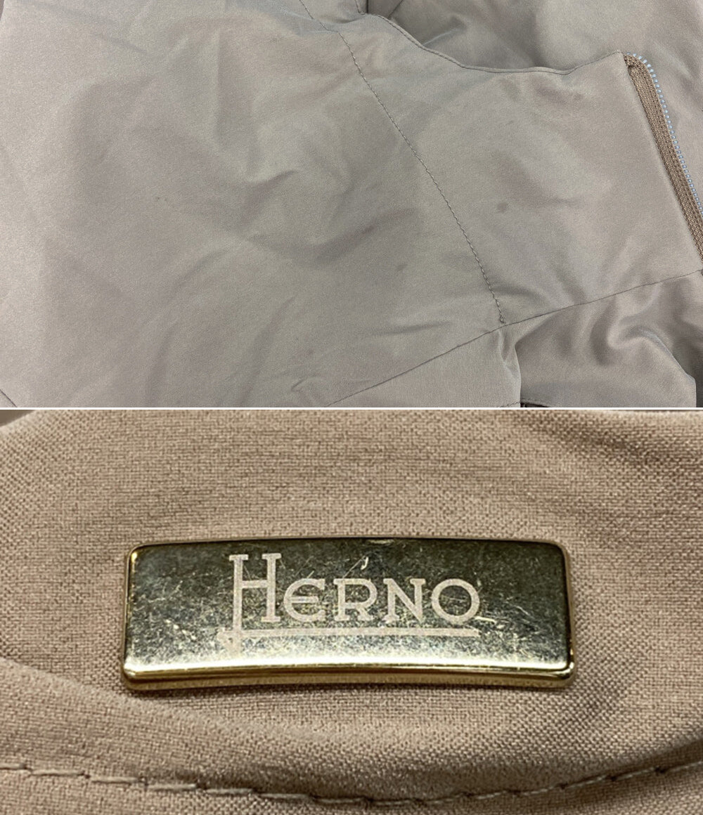 HERNO ジャケット 42545-38126-1 ダブルジップ レディース SIZE 44 ヘルノ