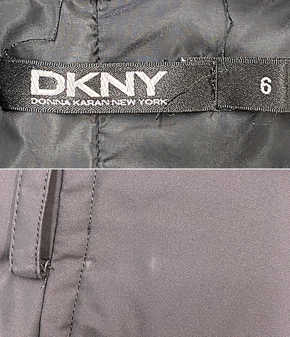 DKNY ダウンジャケット ファー付き ブラック 332-5.CM.N2 レディース SIZE 6 ディーケーエヌワイ