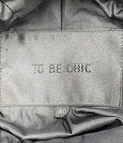 TO BE CHIC コート UNE30-912-09 レディース SIZE 40 トゥービーシック