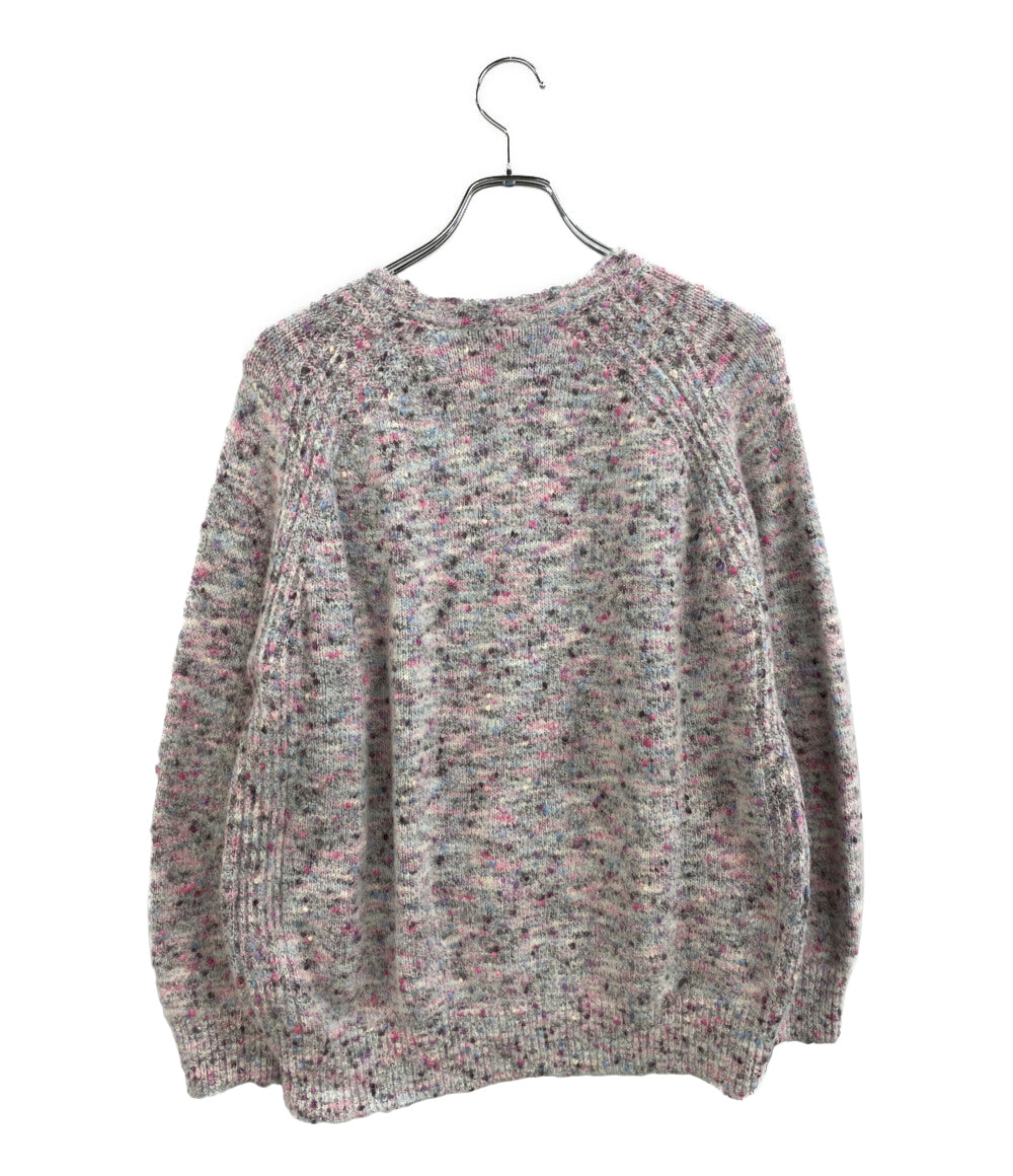 美品 Drawer ニット WINTER1 5Gノットヤーンクルーネックニット 2025 6513-1-000004 レディース SIZE 1 ドゥロワー