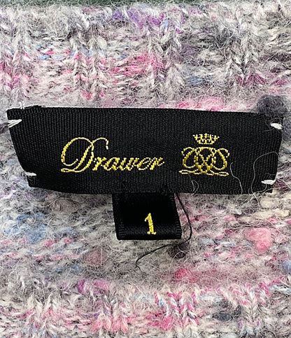 美品 Drawer ニット WINTER1 5Gノットヤーンクルーネックニット 2025 6513-1-000004 レディース SIZE 1 ドゥロワー