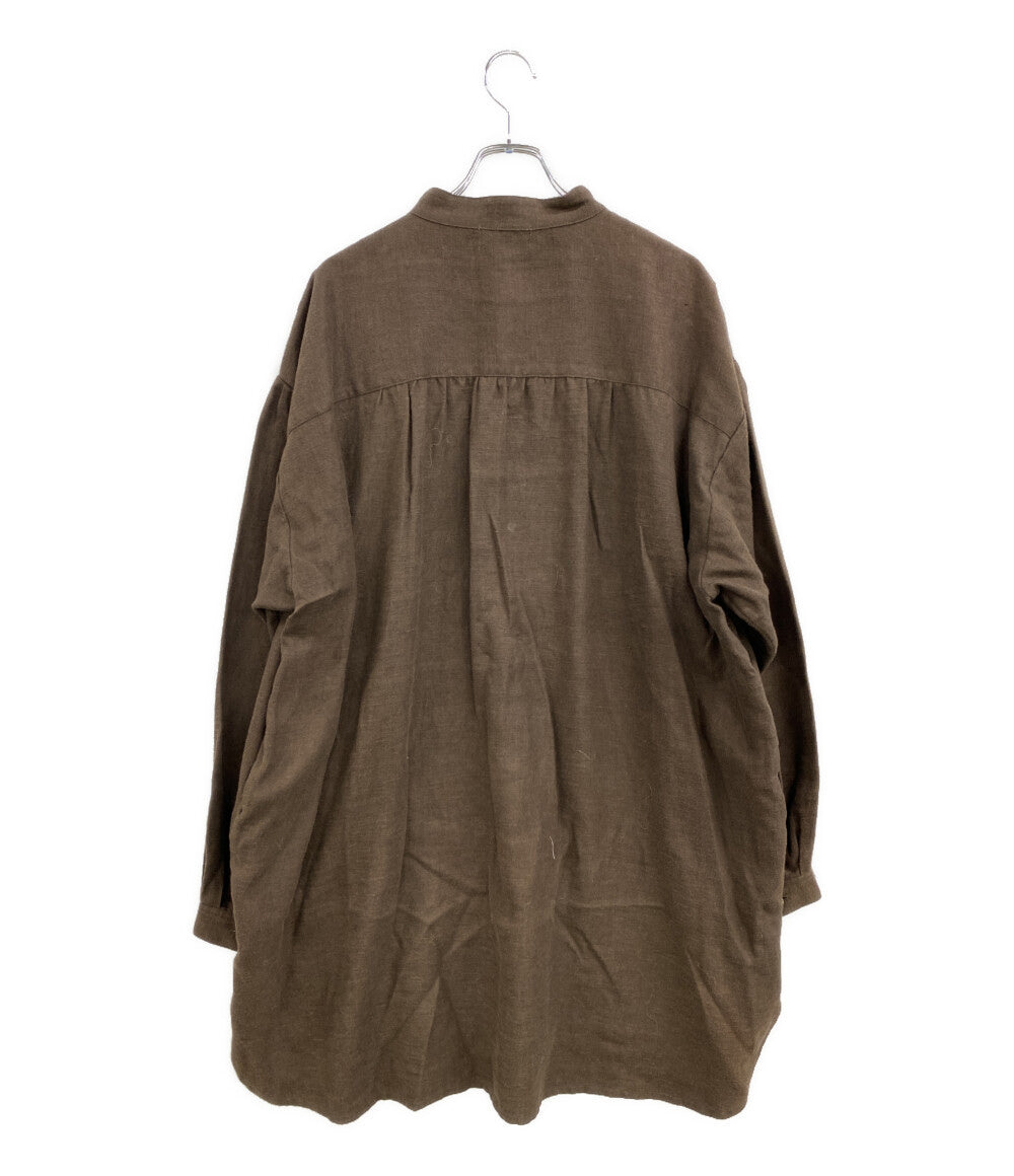 AMBERGLEAM アンバーグリーム リネンワンピース 1164131111 レディース SIZE XL