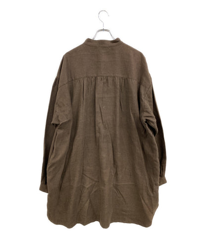 AMBERGLEAM アンバーグリーム リネンワンピース 1164131111 レディース SIZE XL