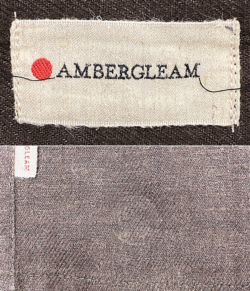 AMBERGLEAM アンバーグリーム リネンワンピース 1164131111 レディース SIZE XL