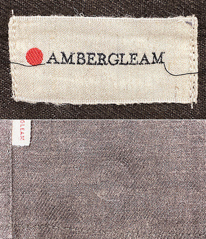 AMBERGLEAM アンバーグリーム リネンワンピース 1164131111 レディース SIZE XL